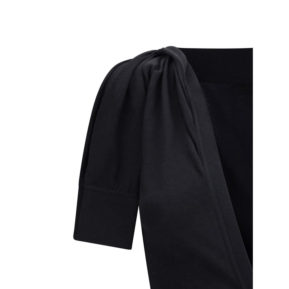 Ferragamo Asymmetrisches Strickkleid