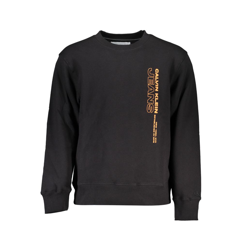 Calvin Klein – Eleganter Pullover aus Baumwollmischung mit Rundhalsausschnitt