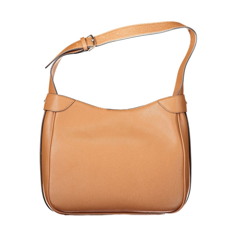 Guess Jeans Braune Polyethylen Damen Handtasche
