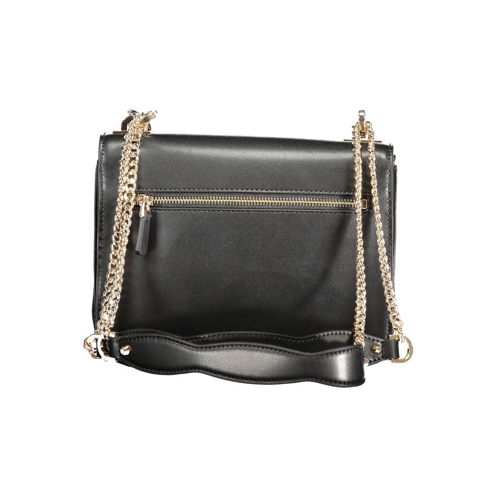 Guess Jeans – Schwarze Polyethylen-Handtasche