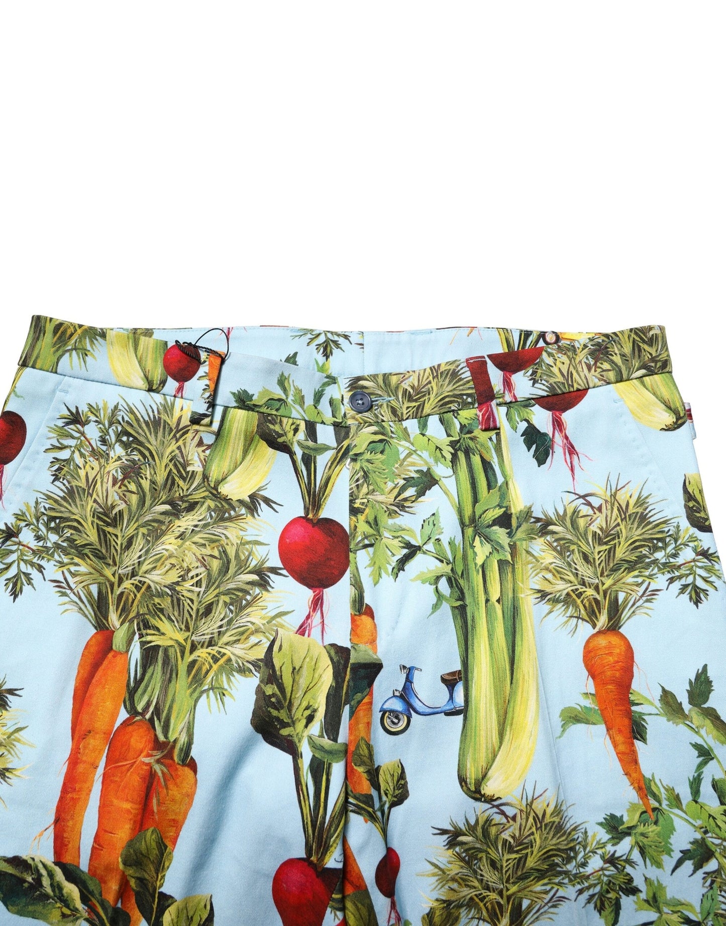 Dolce & Gabbana Mehrfarbige konische Baumwollhose für Herren