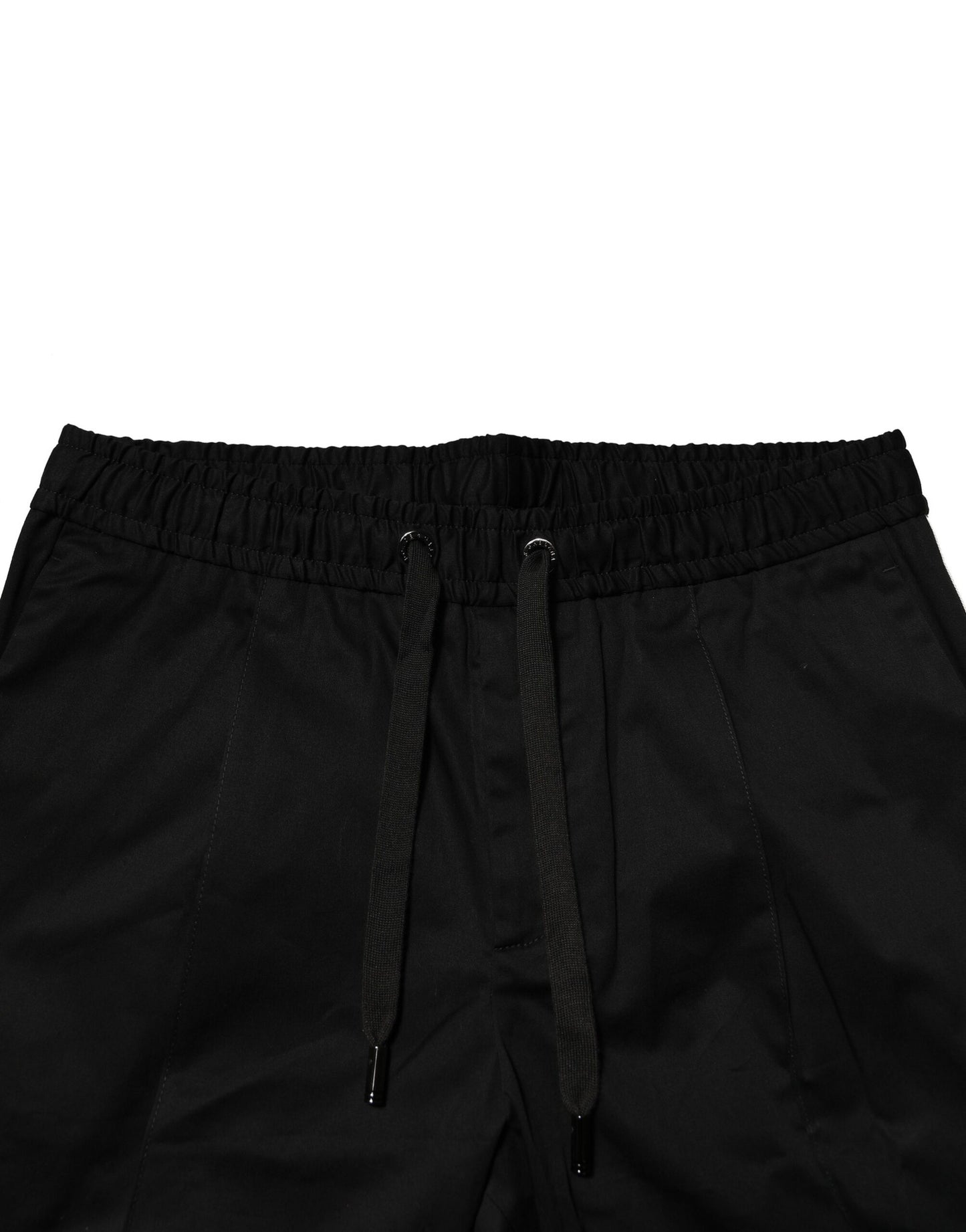 Dolce & Gabbana – Schwarze Jogginghose aus Baumwolle mit mittlerer Taille