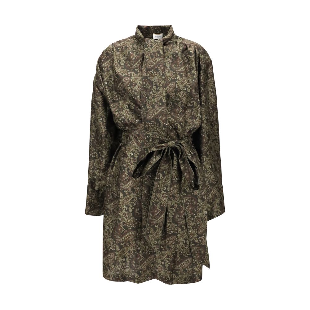 Saint Laurent Lavalliere Kurzes Kleid