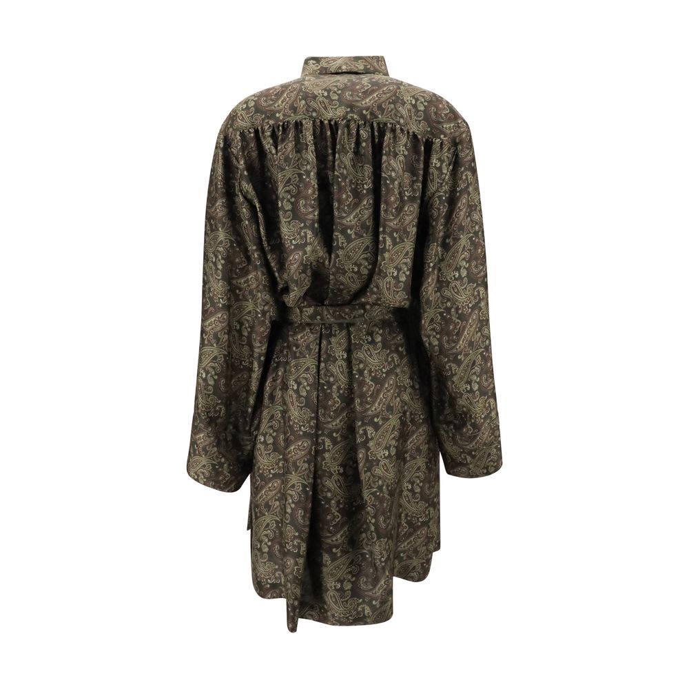Saint Laurent Lavalliere Kurzes Kleid