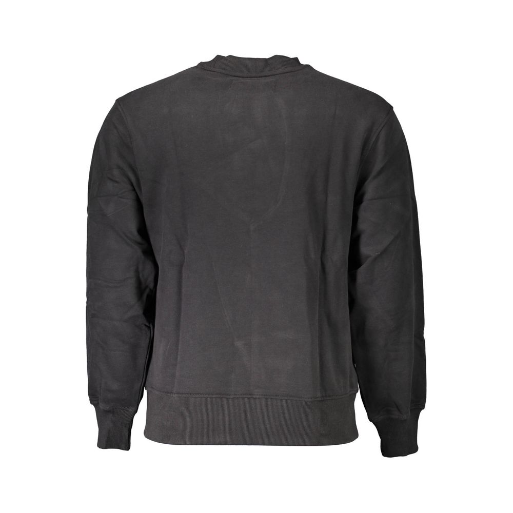 Calvin Klein Herrenpullover aus schwarzer Baumwolle