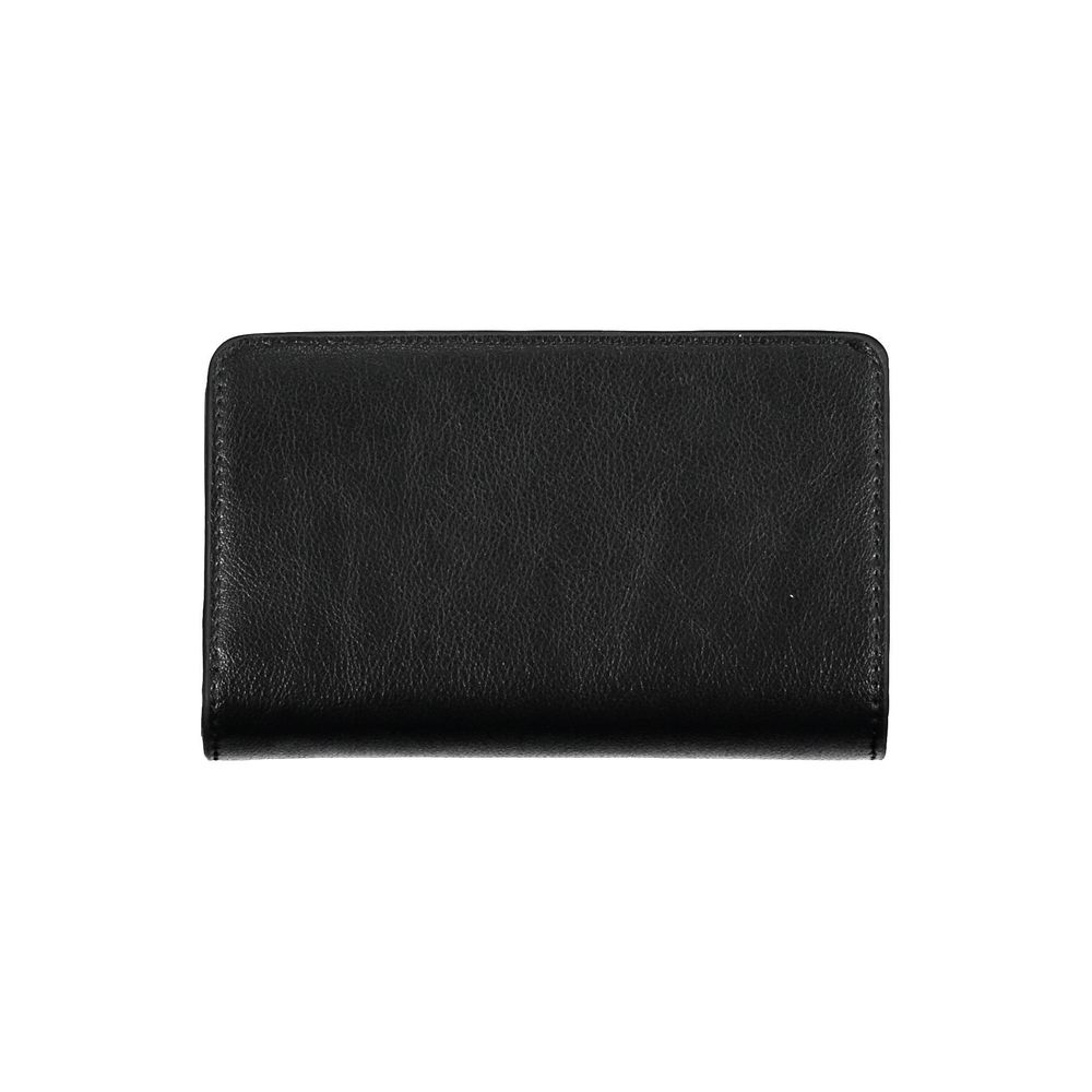 Calvin Klein – Schwarze Polyethylen-Geldbörse für Damen