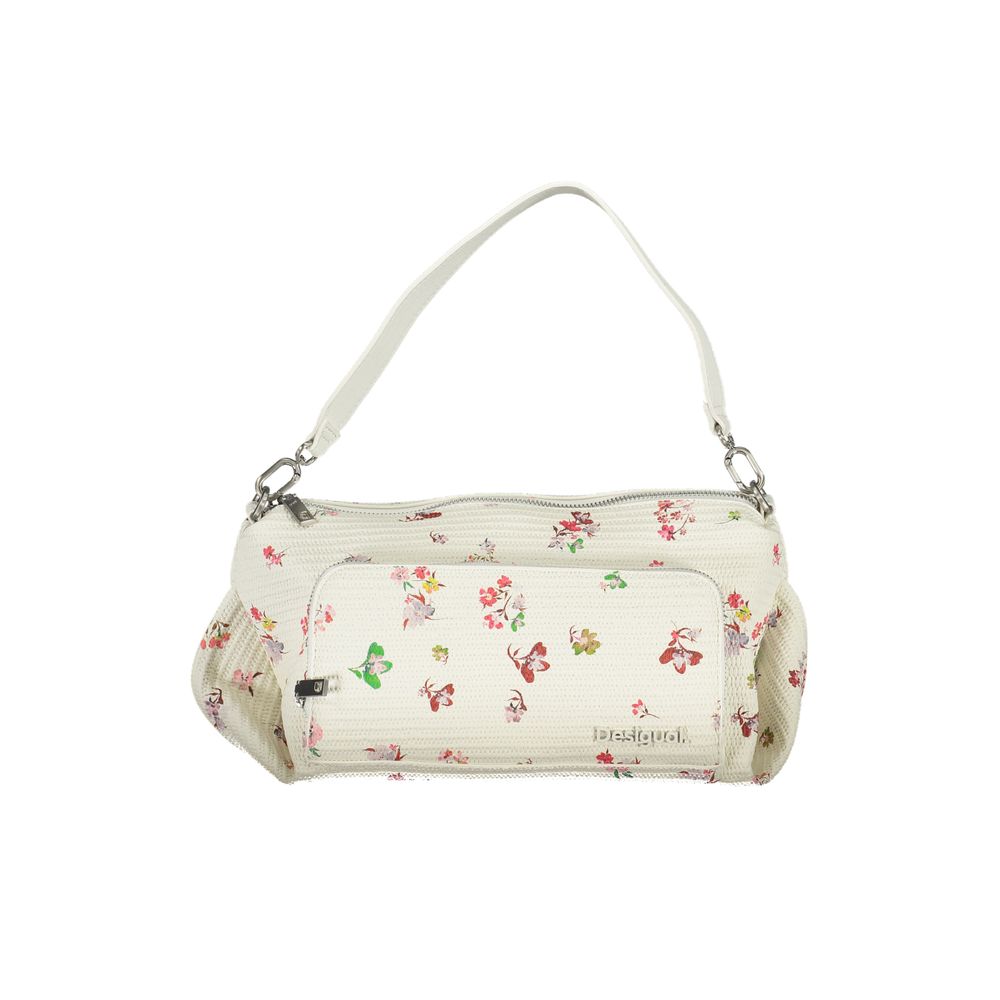 Desigual – Weiße Handtasche aus Polyethylen
