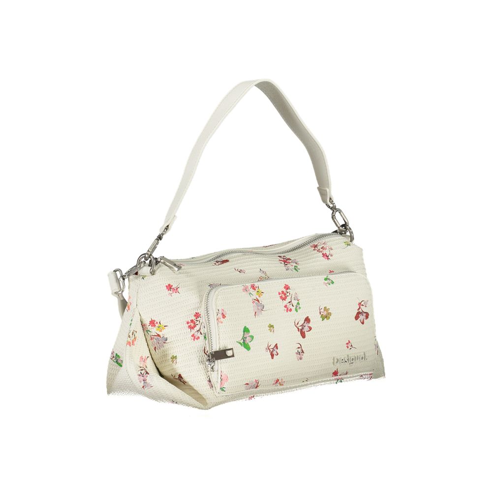 Desigual – Weiße Handtasche aus Polyethylen