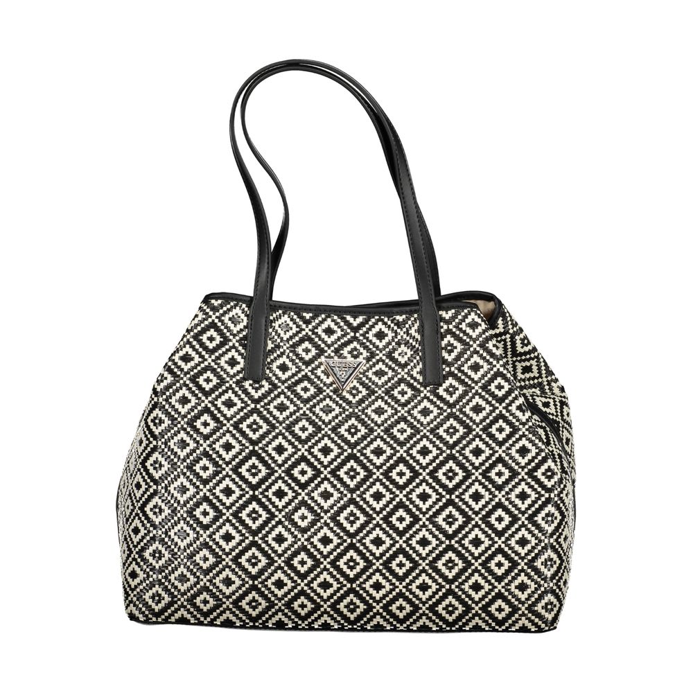 Guess Jeans – Schwarze Polyethylen-Handtasche