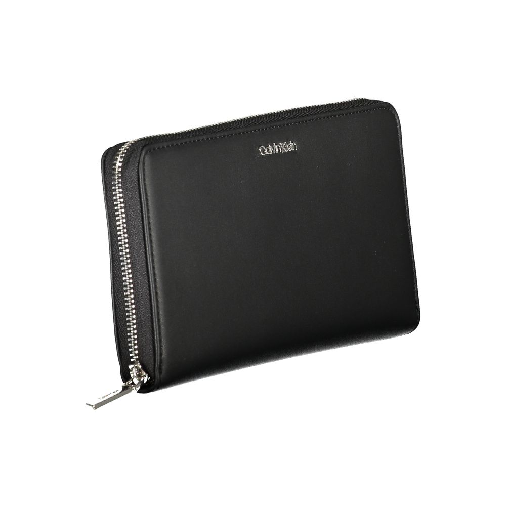 Calvin Klein Schwarze Polyester-Geldbörse