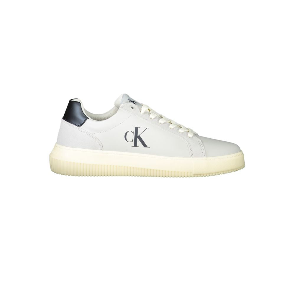 Calvin Klein Herren-Sneaker aus braunem Leder