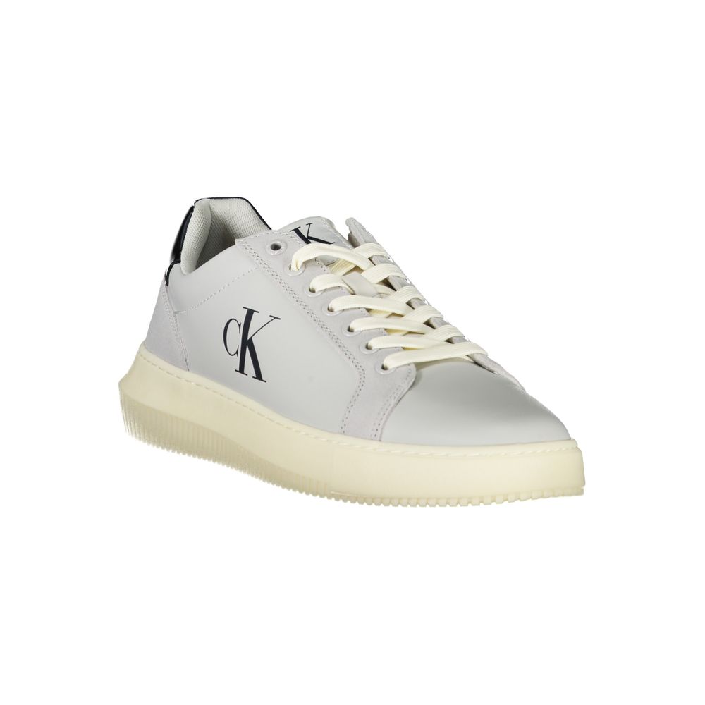 Calvin Klein Herren-Sneaker aus braunem Leder