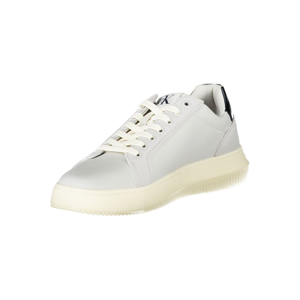 Calvin Klein Herren-Sneaker aus braunem Leder