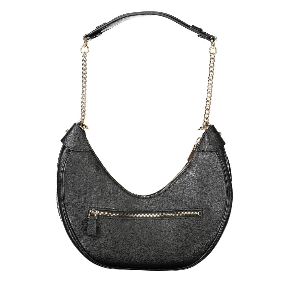Guess Jeans Schwarze Polyethylen-Damenhandtasche