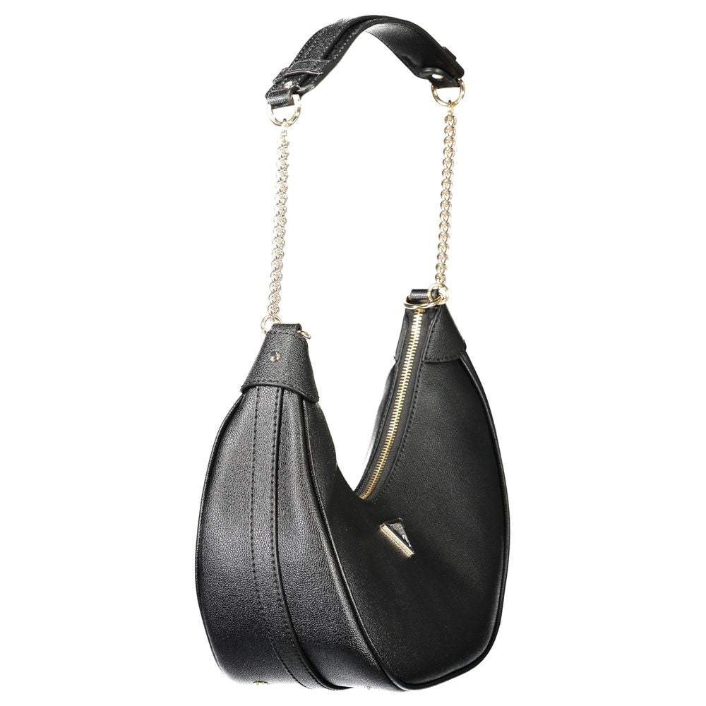 Guess Jeans Schwarze Polyethylen-Damenhandtasche