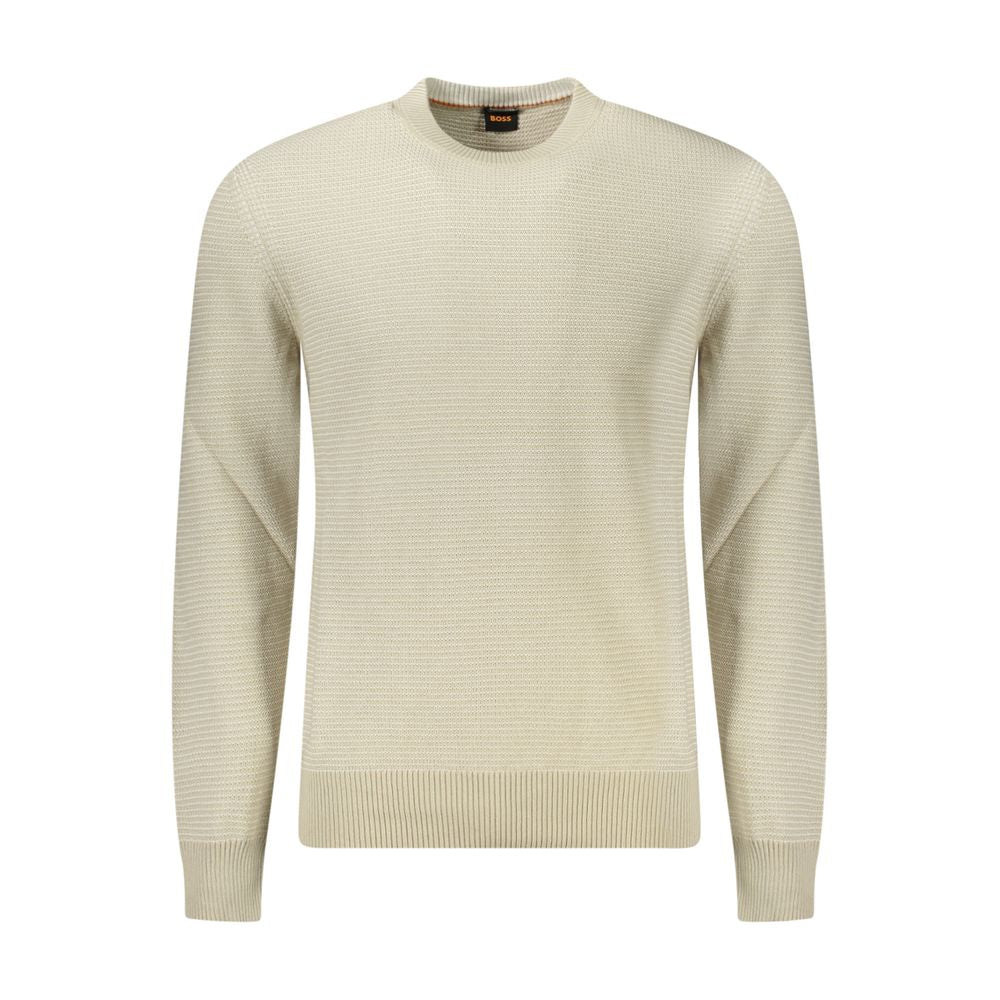 Hugo Boss Beige Baumwollpullover für Herren