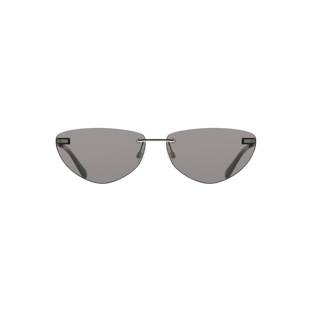 Calvin Klein Damen Sonnenbrille in Schwarz aus Metall