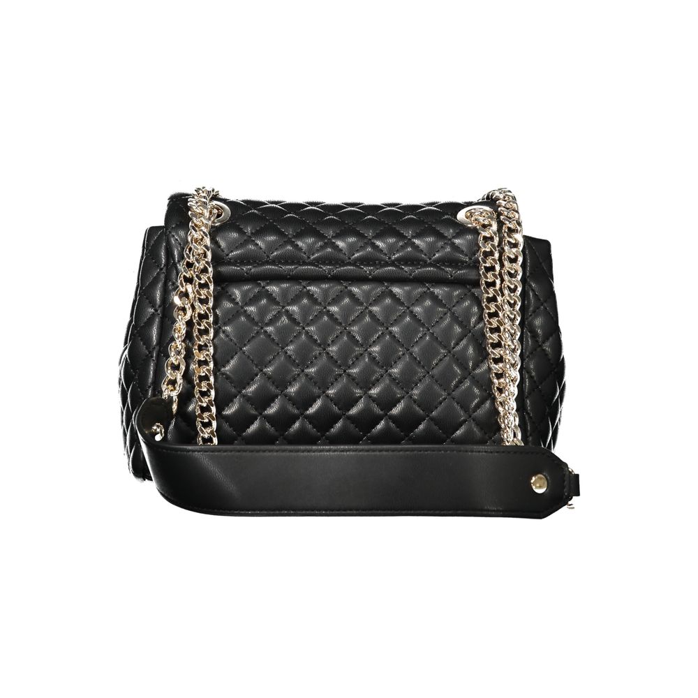 Guess Jeans Schwarze Polyethylen-Damenhandtasche