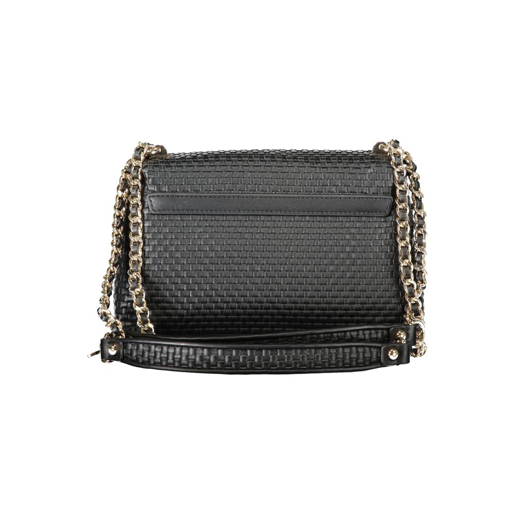 Guess Jeans Schwarze Polyethylen-Damenhandtasche