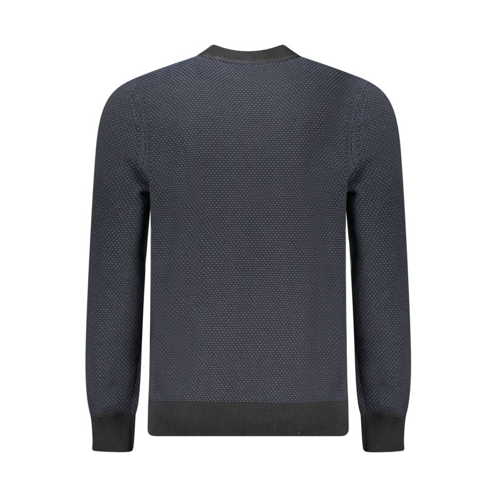 Hugo Boss Schwarzer Baumwollpullover für Herren