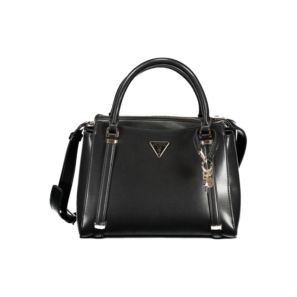 Guess Jeans – Schwarze Polyethylen-Handtasche