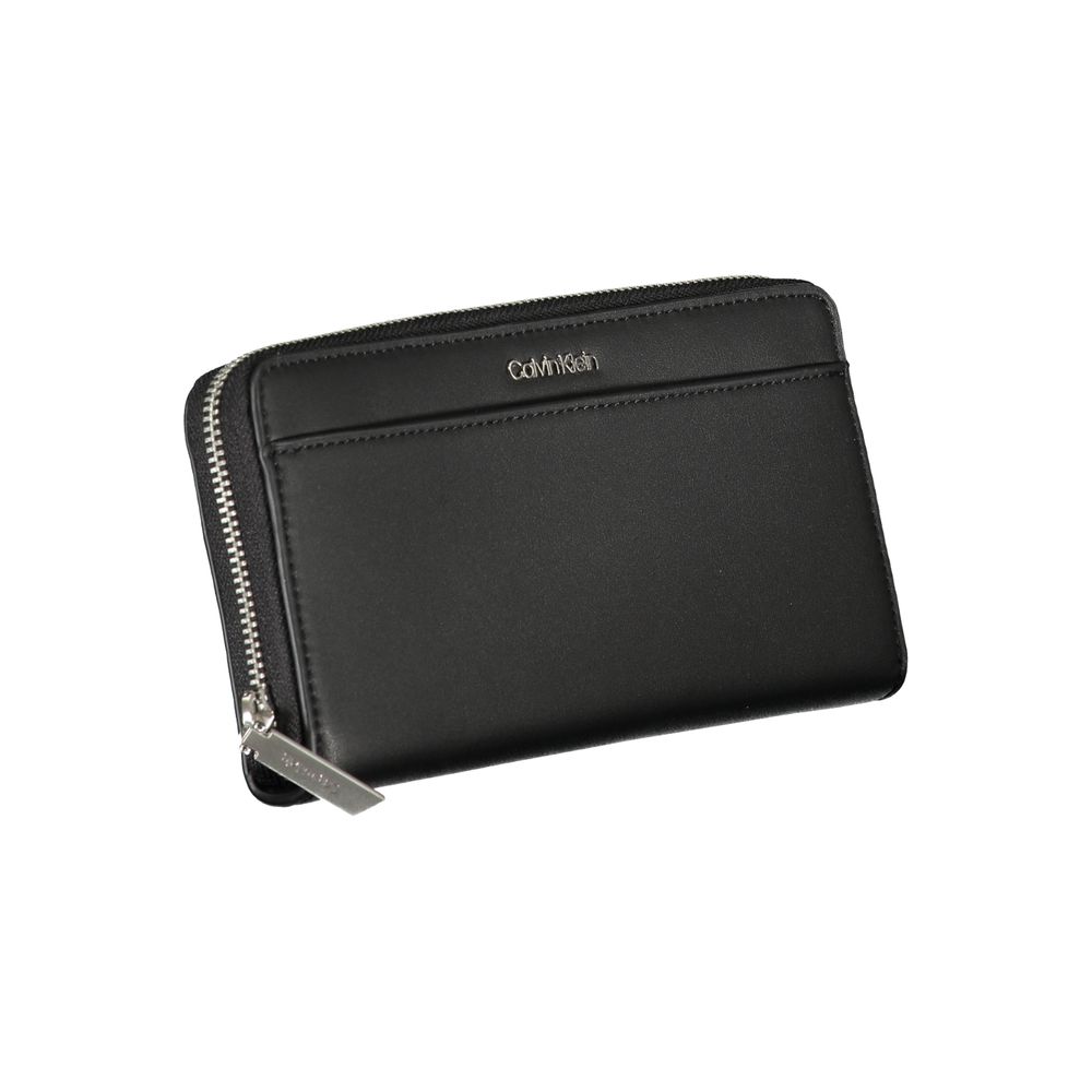 Calvin Klein Elegante schwarze RFID-sichere Geldbörse