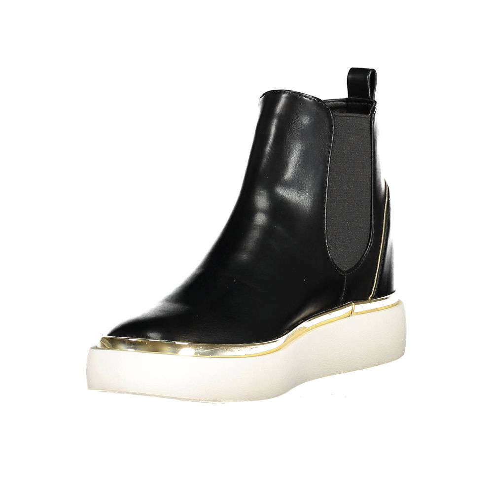 US POLO ASSN. Black Polyester Women Boot