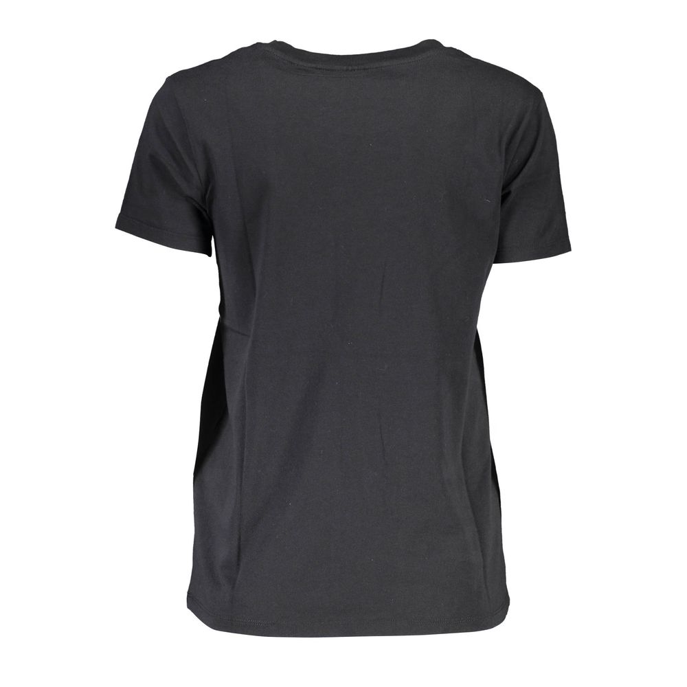 Levi's Schwarzes Baumwoll-T-Shirt für Damen