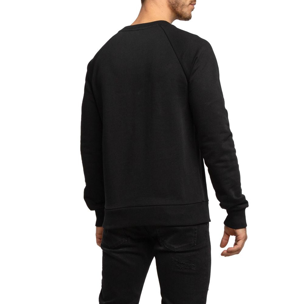 Balmain – Schwarzer Baumwollpullover