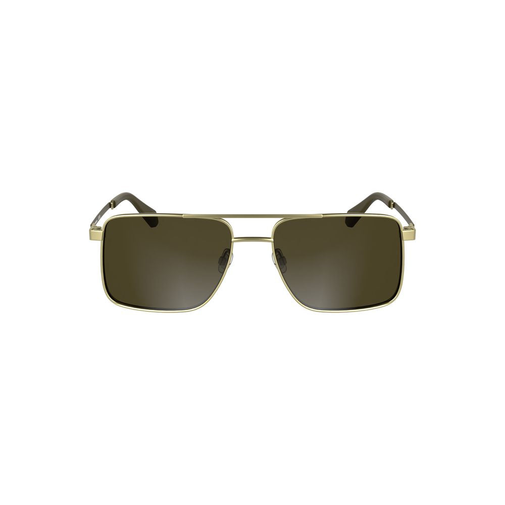 Calvin Klein Gold Metall Herren Sonnenbrille