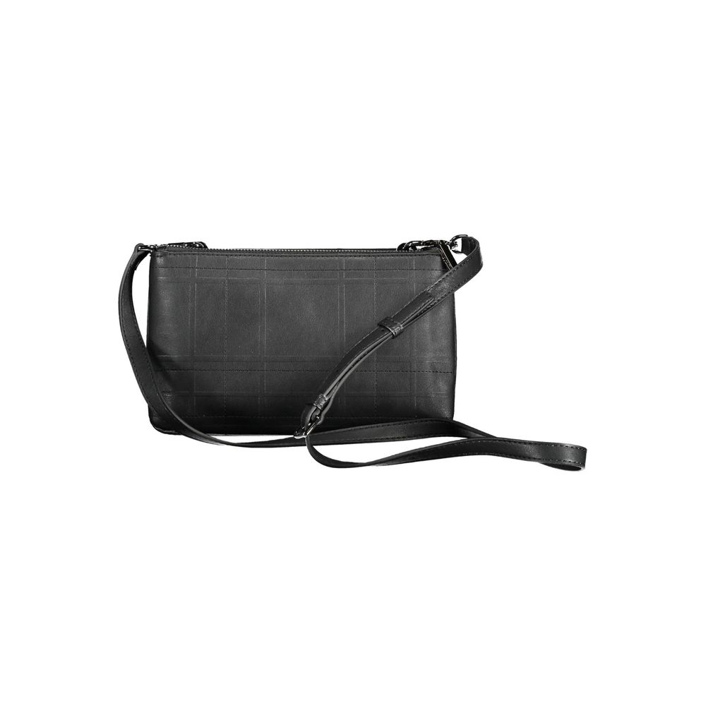 Calvin Klein Schwarze Polyester-Damenhandtasche
