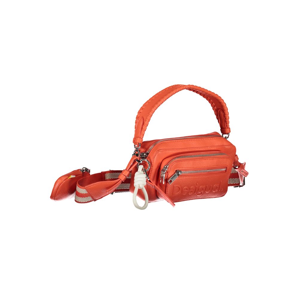 Desigual – Handtasche aus Polyethylen in Rosa