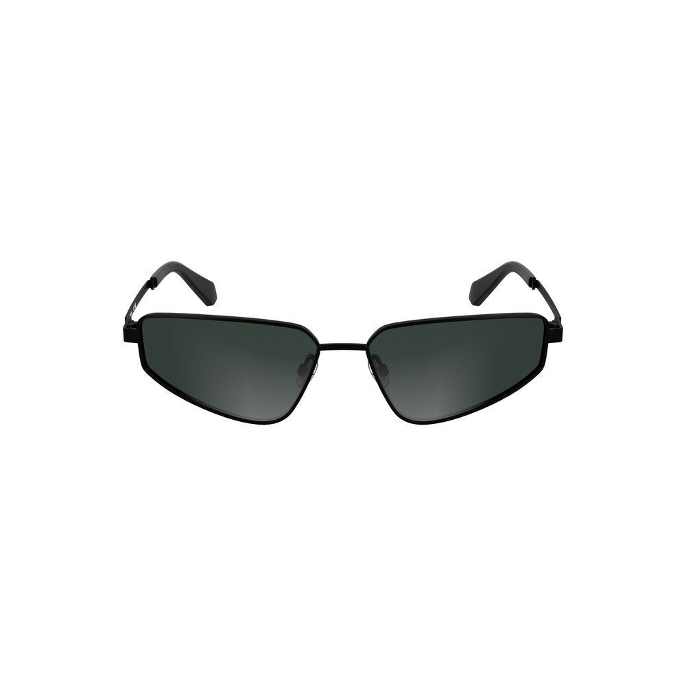Calvin Klein Damen Sonnenbrille in Schwarz aus Metall