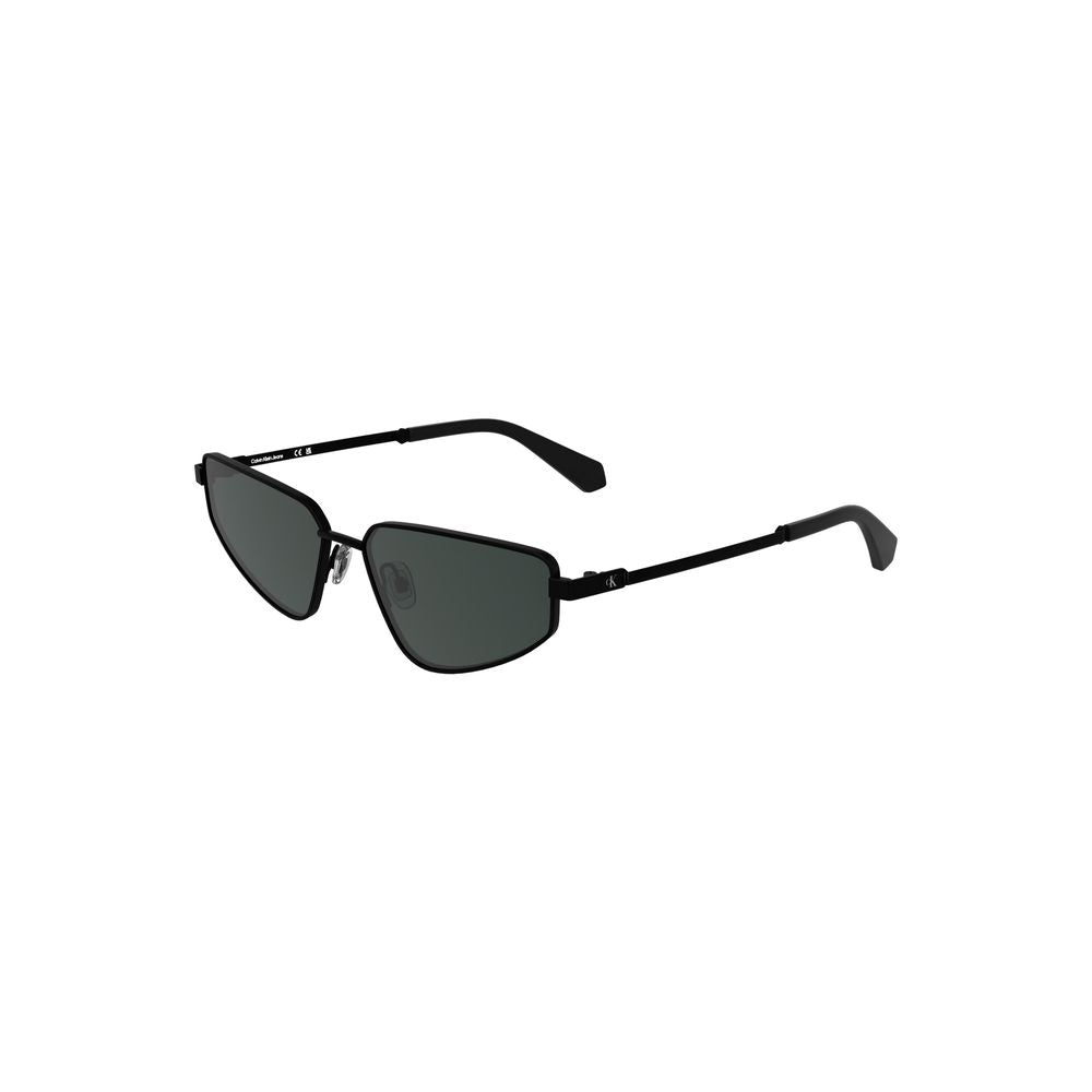 Calvin Klein Damen Sonnenbrille in Schwarz aus Metall