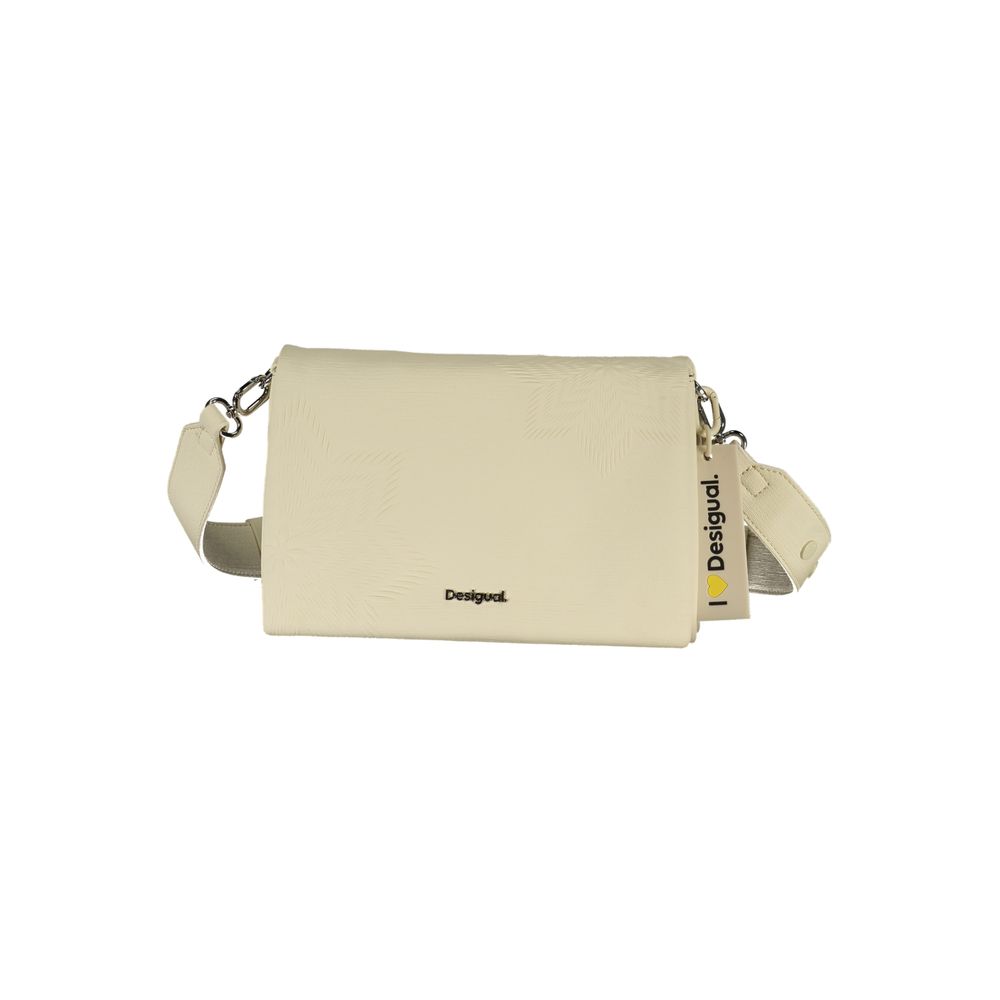 Desigual – Weiße Handtasche aus Polyethylen