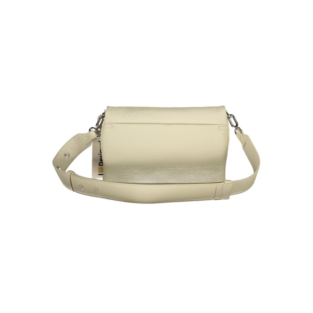 Desigual – Weiße Handtasche aus Polyethylen