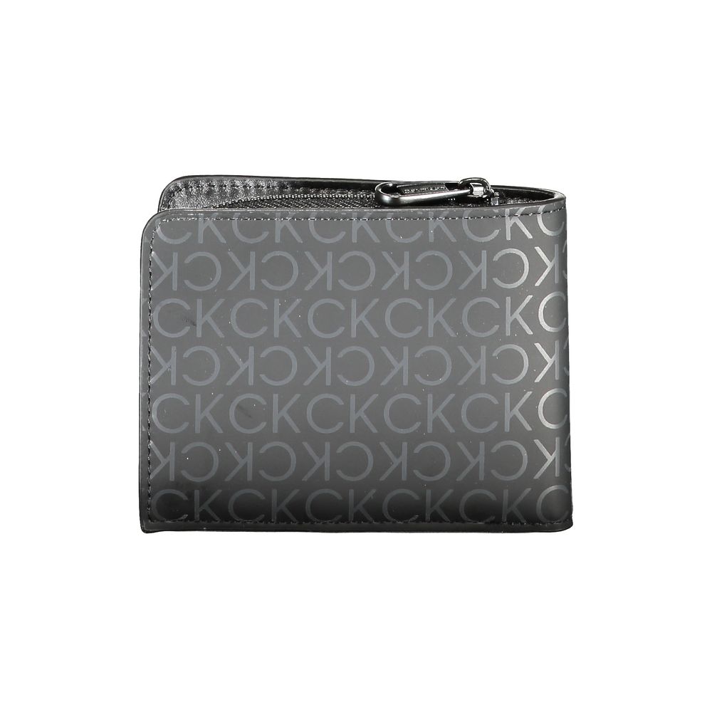 Calvin Klein Schwarze Polyester-Geldbörse
