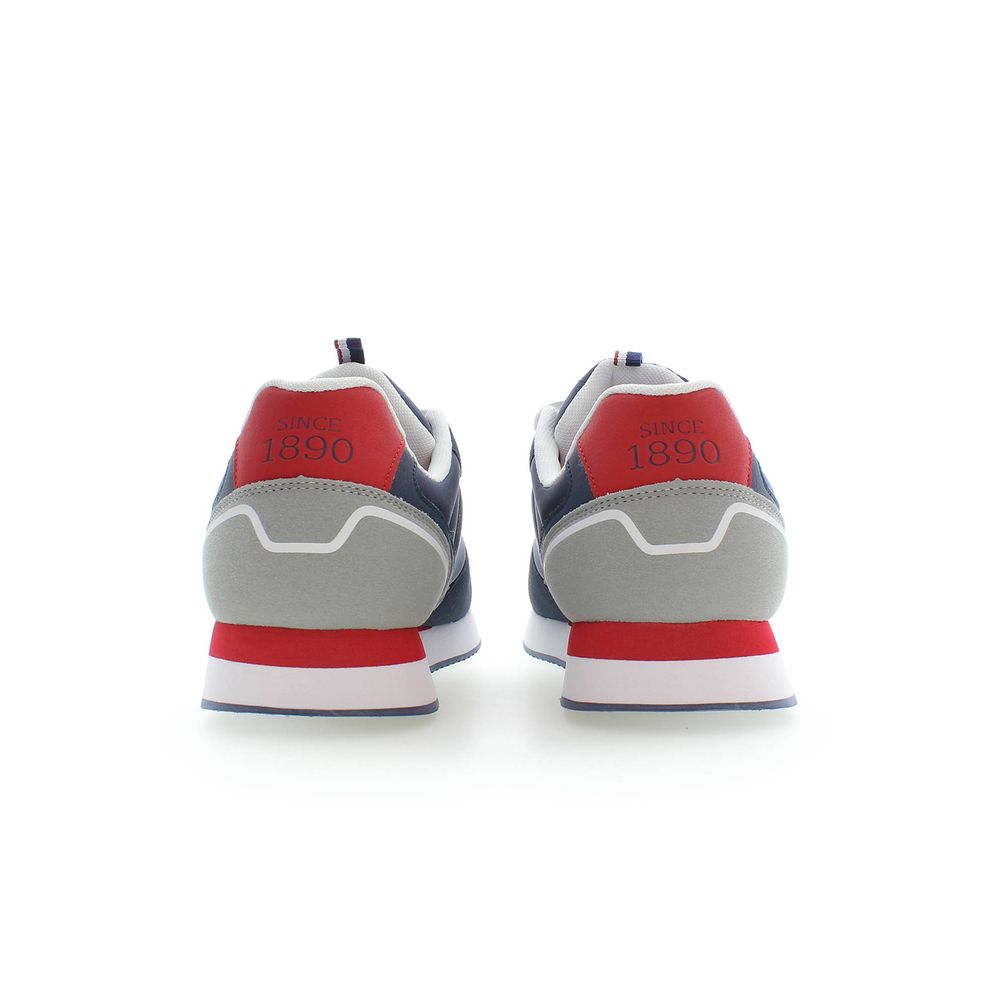 US POLO ASSN. Blue Polyester Men Sneaker