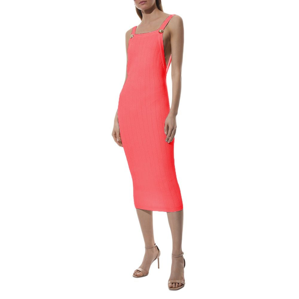 Balmain – Rosa Viskosekleid