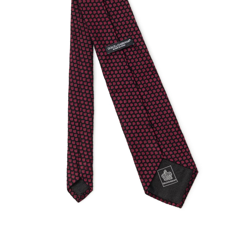Dolce & Gabbana Lila Krawatten & Fliegen aus Wolle