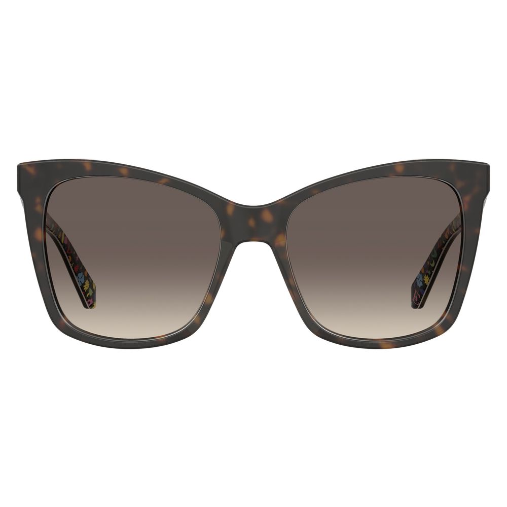 Love Moschino – Braune Acetat-Sonnenbrille