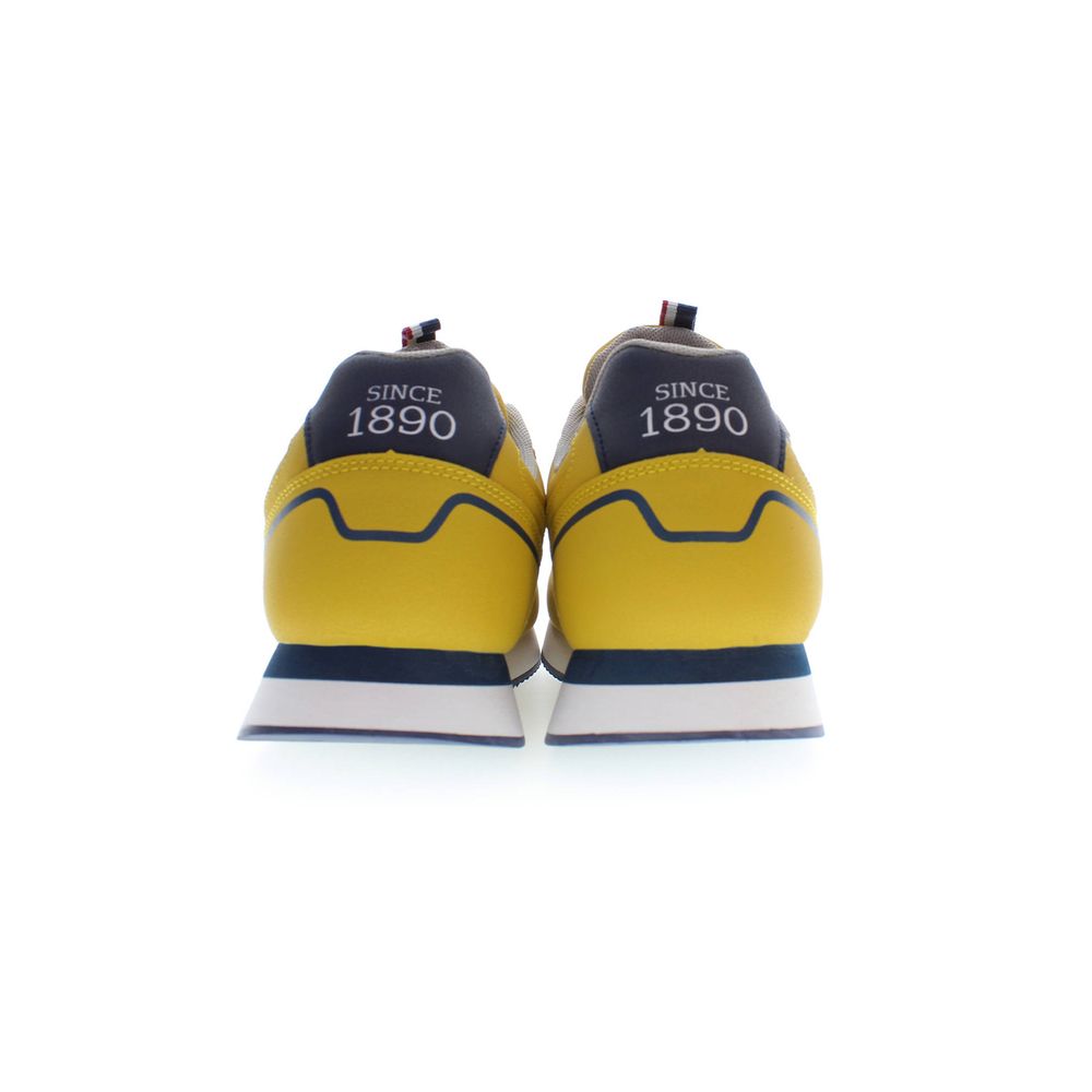 US POLO ASSN. Yellow Polyester Men Sneaker