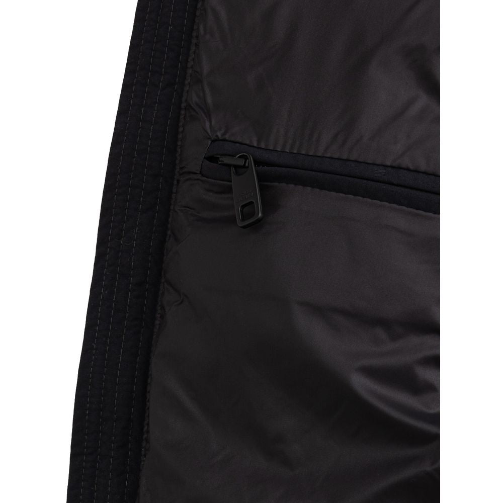 Dolce & Gabbana Schwarze ärmellose Jacke aus Polyester