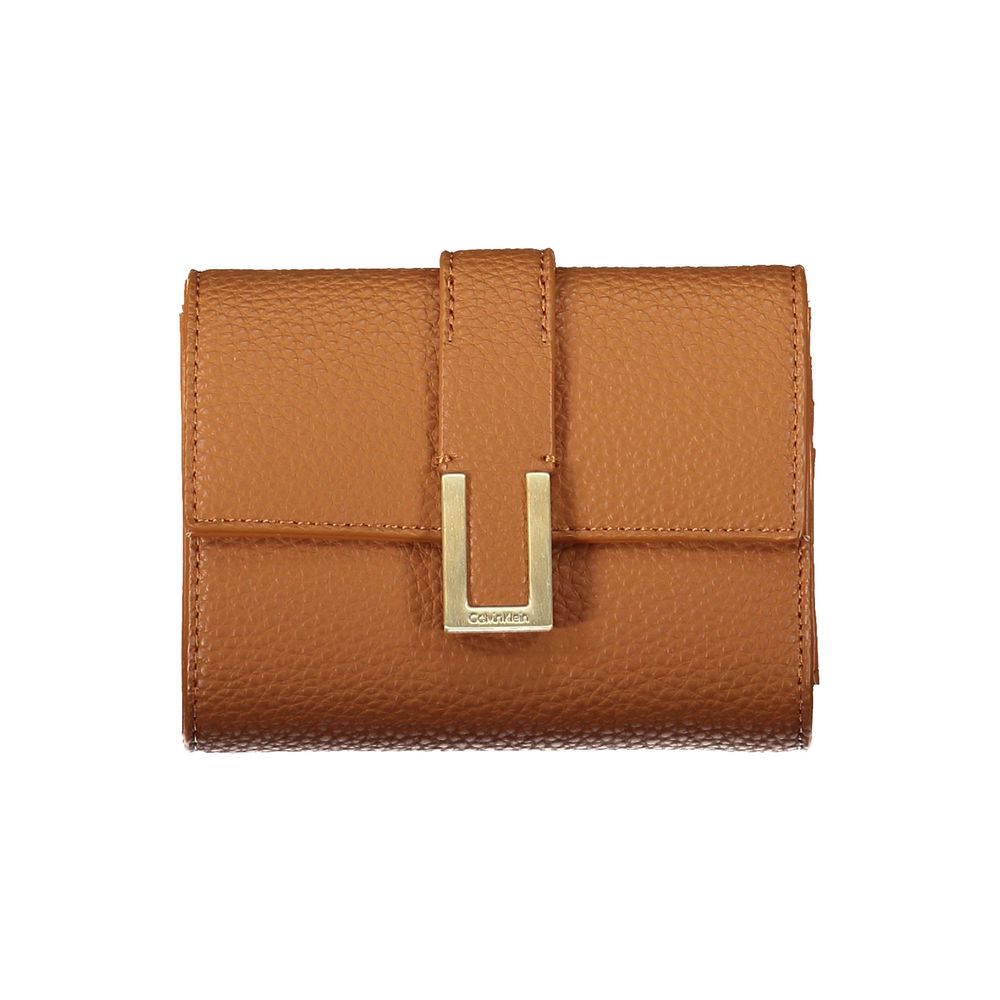 Calvin Klein Braune Polyester Damen Geldbörse