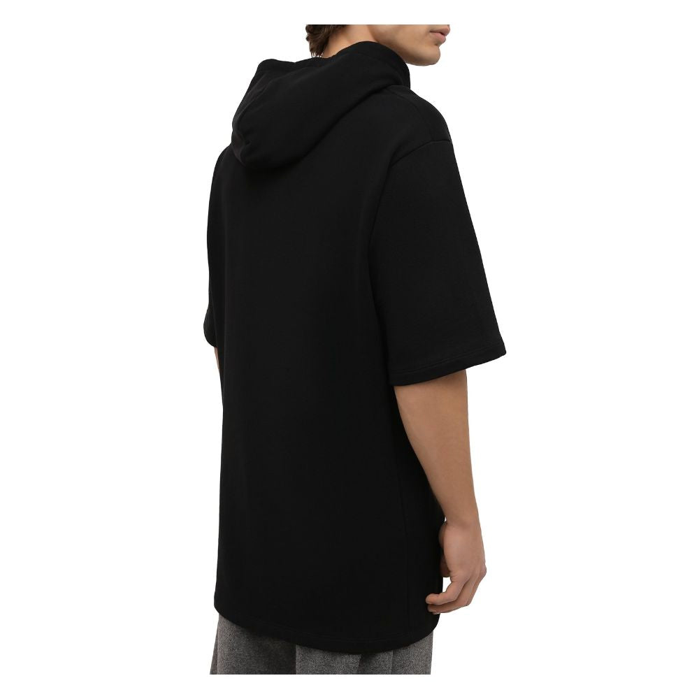 Balmain Schwarzer Baumwollpullover