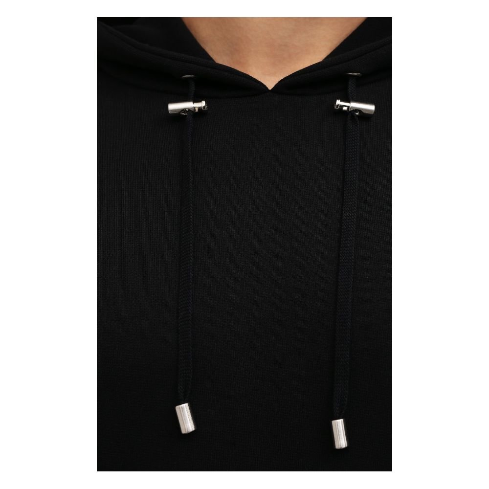 Balmain Schwarzer Baumwollpullover