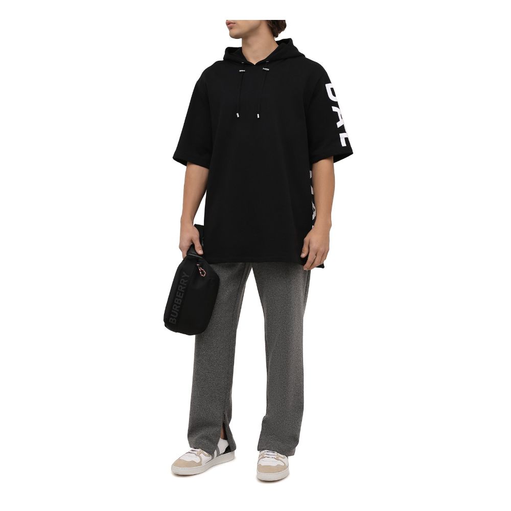 Balmain Schwarzer Baumwollpullover