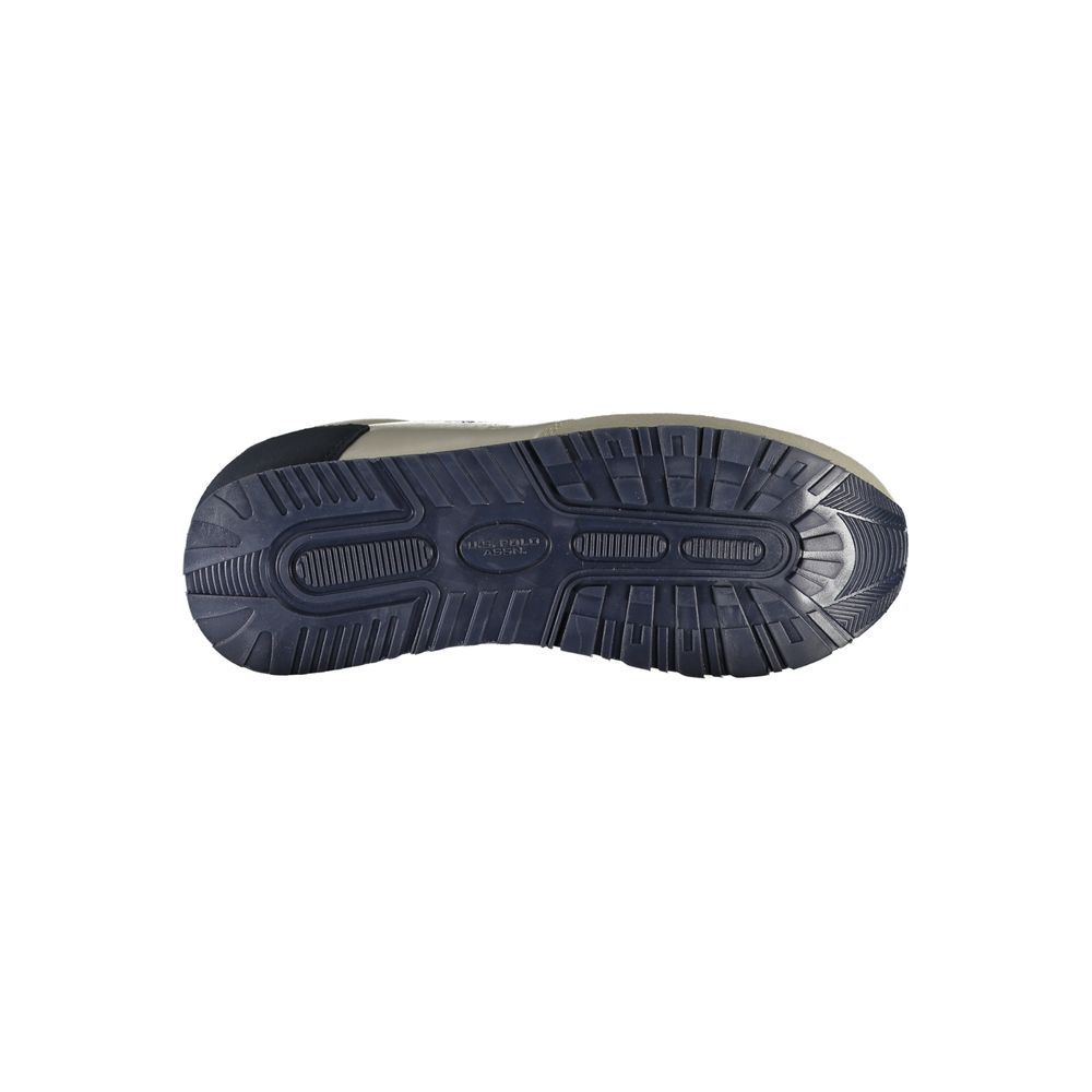 US POLO ASSN. Silberfarbener Polyester-Sneaker für Damen