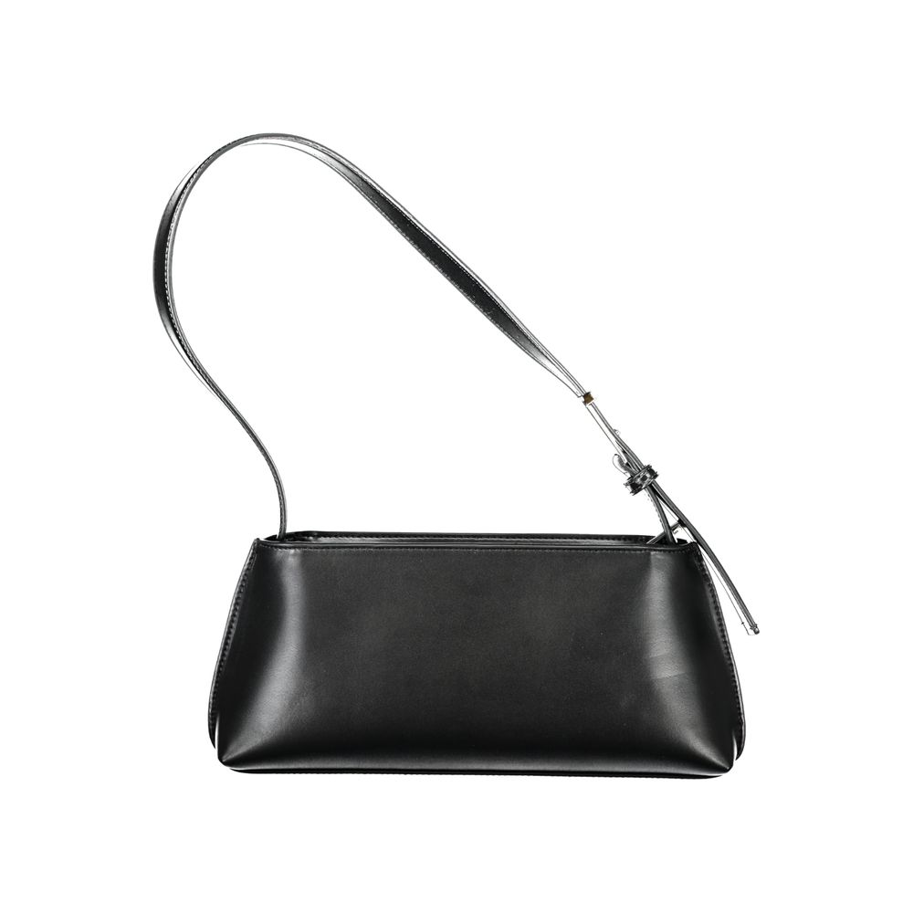 Calvin Klein Schwarze Polyester-Damenhandtasche
