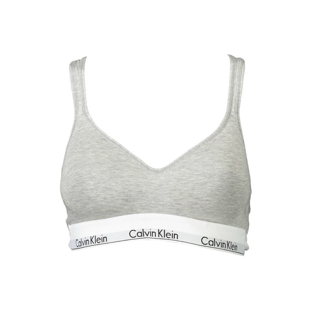 Calvin Klein – Braunes Damen-Bralette aus Baumwolle